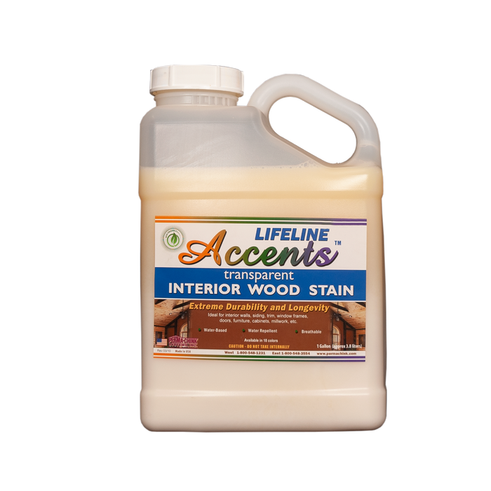 Lifeline Accents INTERIOR Transparent Wood Stain