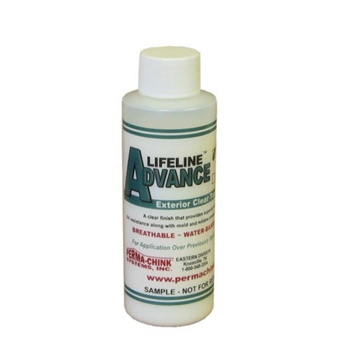 Lifeline Advance: Clear Exterior Top Coat for Use Over Exterior Stain