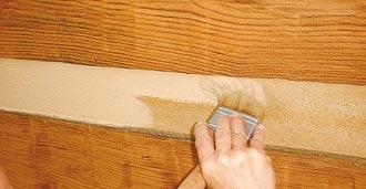 Chink-Paint: Paint for wood home Chinking
